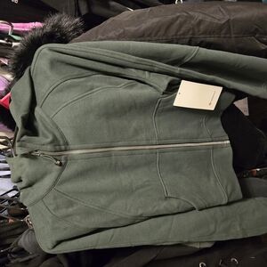 Lululemon Green Zip-Up Hoodie